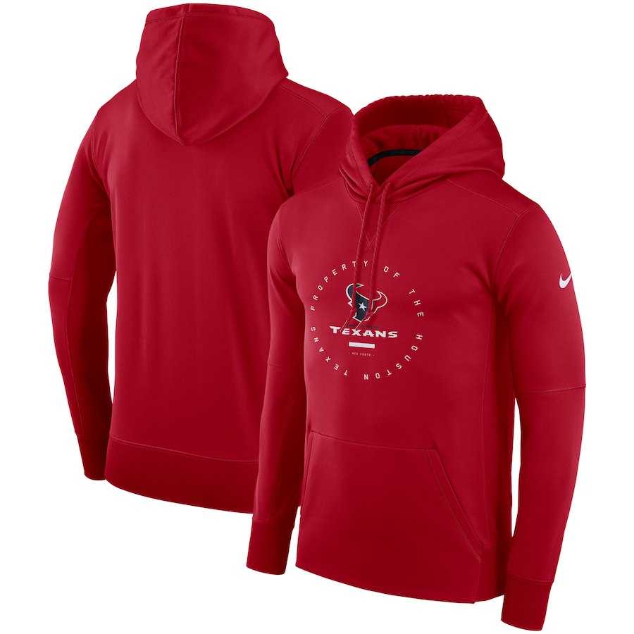 Men's Houston Texans Nike Sideline Property Of Wordmark Logo Performance Pullover Hoodie Red,We sell and wholesale Men's Houston Texans Nike Sideline Property Of Wordmark Logo Performance Pullover Hoodie Red on line form chian!